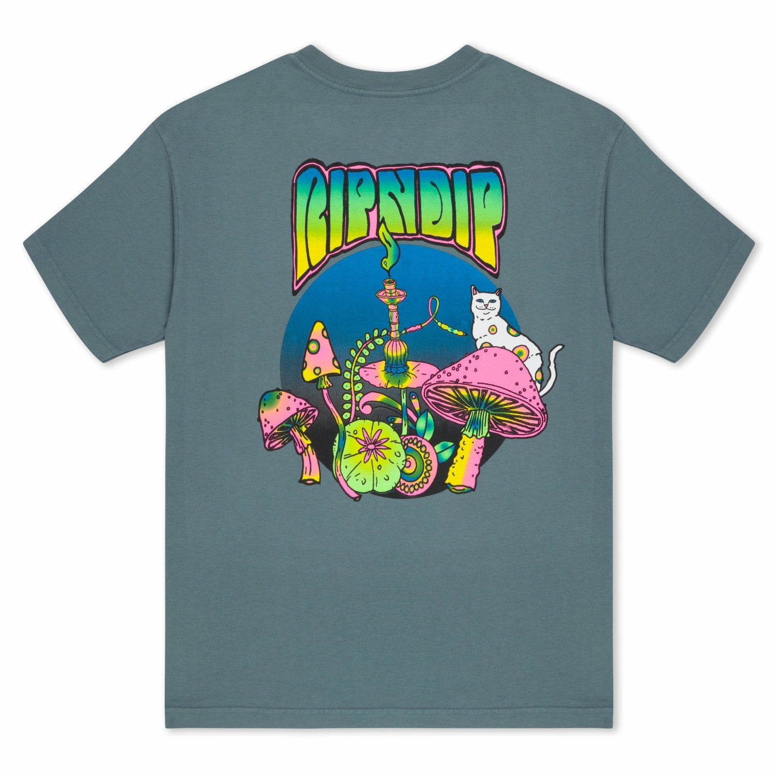 Ripndip Online Shop | Psychedelic Tee (Light Charcoal)