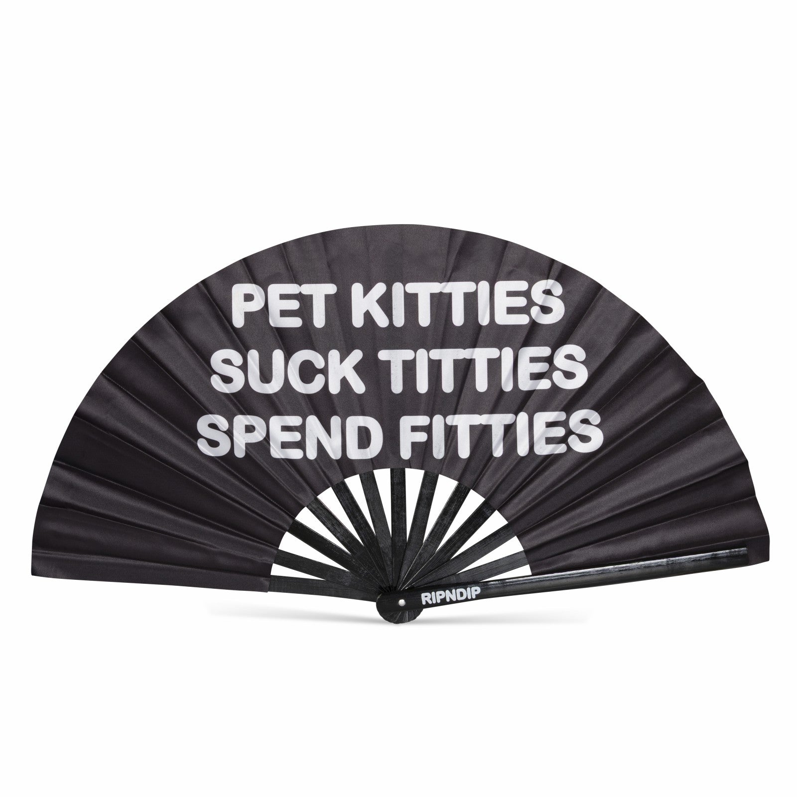 Ripndip New | Pet Kitties Fan (Black)