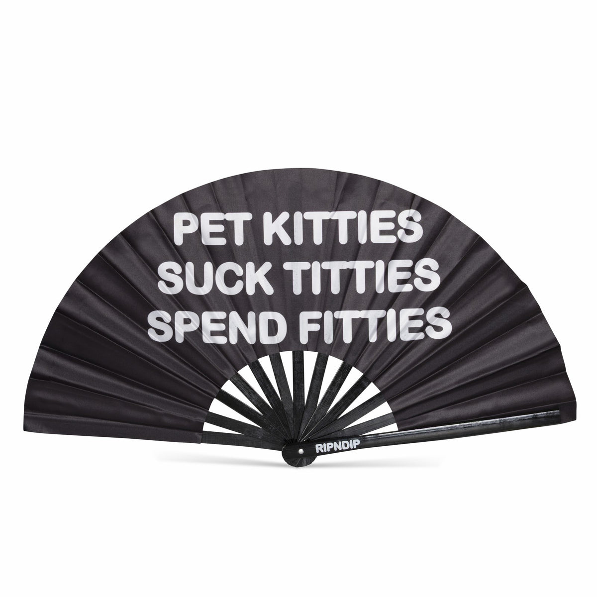Ripndip New | Pet Kitties Fan (Black)
