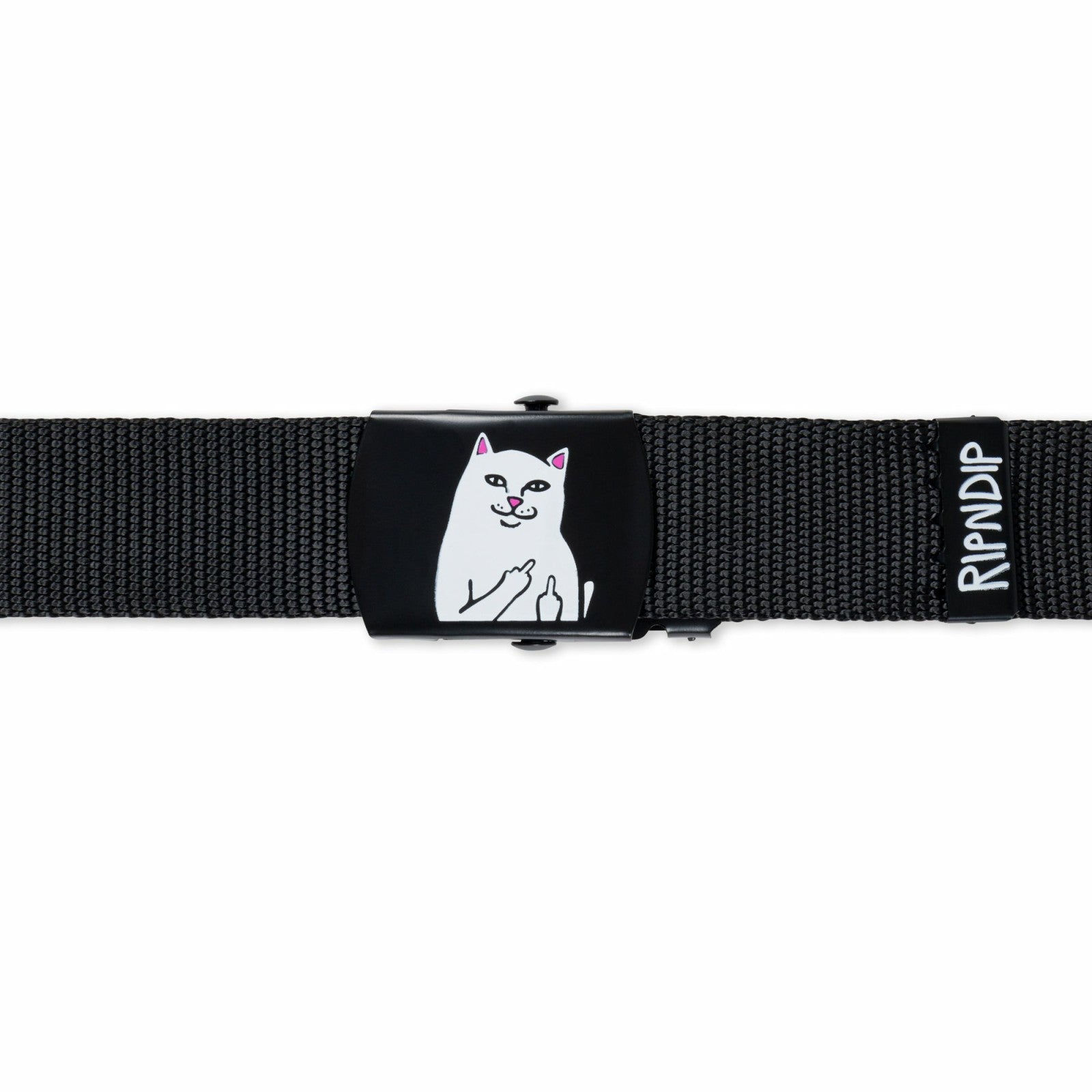 Ripndip Online | Lord Nermal Web Belt (Black)