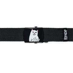 Ripndip Online | Lord Nermal Web Belt (Black)