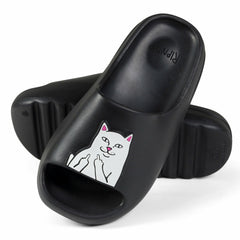 Ripndip Sale | Lord Nermal Cloud Slides (Black)